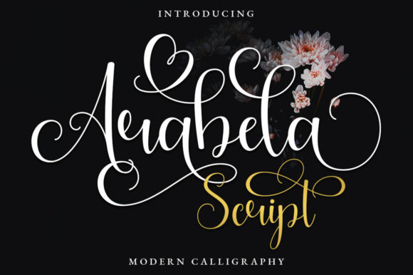 Arabela Script Font for Elegant Handmade Branding