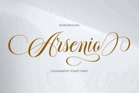 Arsenio Script: A Handwritten Font for Elegant Brand Identity