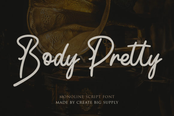 Body Pretty Script: A Calm, Confident Script Handwritten Font for Editorial Design