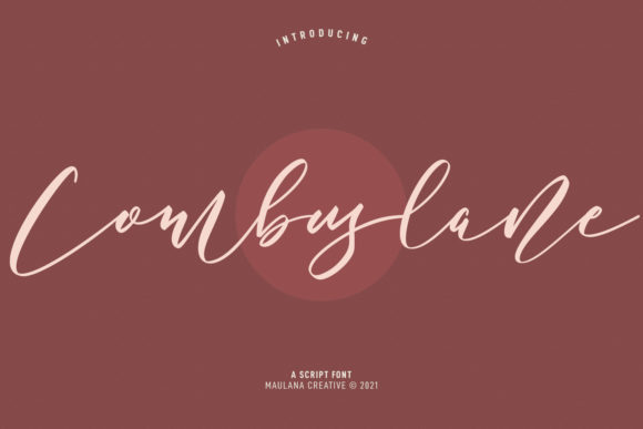 Combuslane Script: A Luxurious Handwritten Font for Scroll-Stopping Brand Content