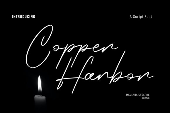 Copper Harbor Script: A Stylish Handwritten Font for Branding