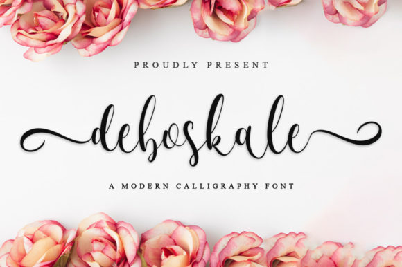 Deboskale Script: A Flowing Handwritten Font for Campaign-Ready Visuals