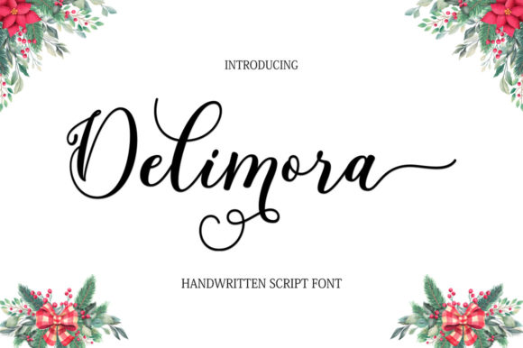 Delimora Script: A Modern Handwritten Font for Elegant Digital Branding