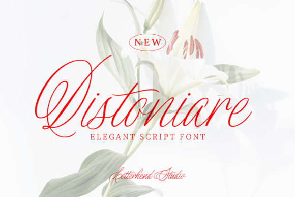 Distoniare Script: A Natural Handwritten Font for Real Branding