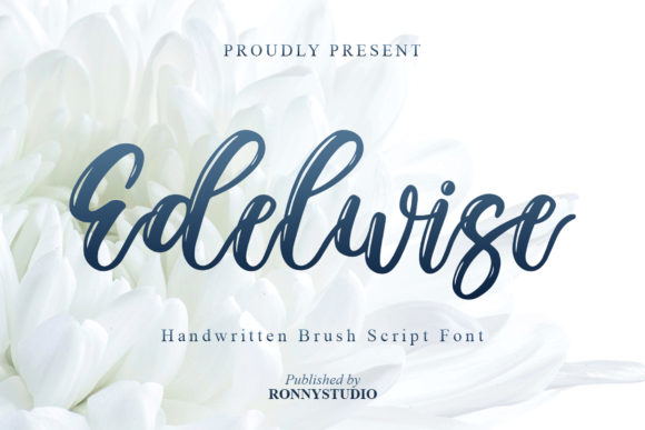 Edelwise Script: A Timeless Handwritten Font for Thoughtful Design