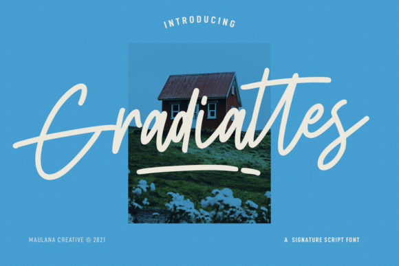 Gradiattes Script Font for Elegant, Professional Branding