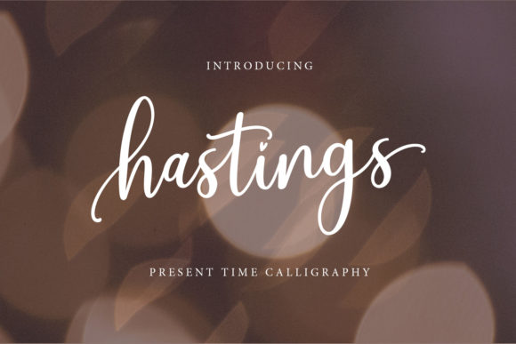 Hastings Script: A Timeless Script Font for Elegant Editorial Design