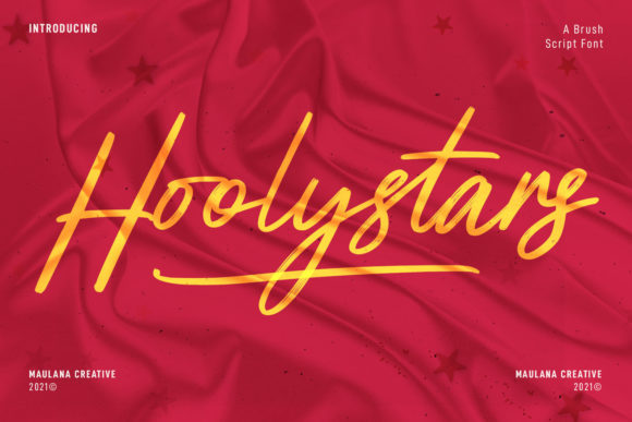 Hoolystars Script: A Brush Casual Script Font for Modern Digital Brands