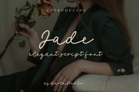 Jade Script: A Stylish Script Font for Editorial Elegance