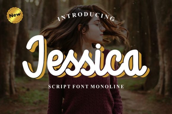 Jessica Script Font for Small Business Branding