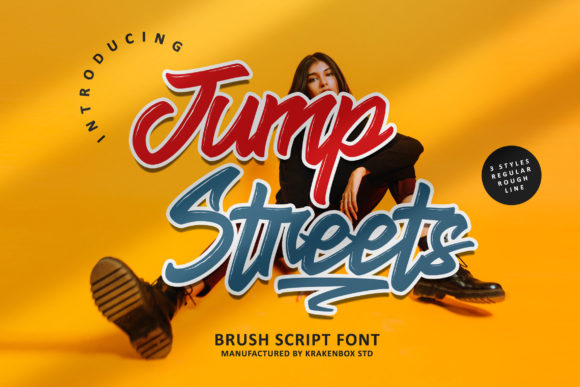 Jump Streets Script: A Handcrafted Script Font for Digital Branding