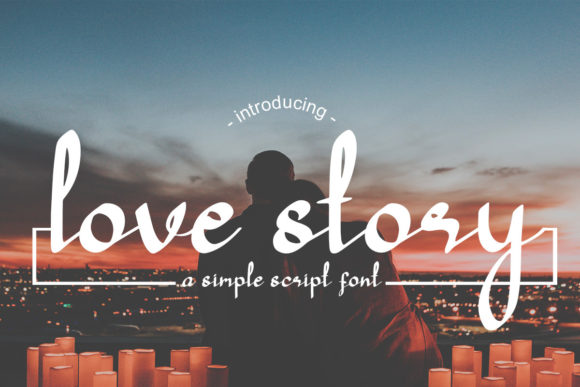 Love Story Script: A Timeless Script Handwritten Font for Digital Branding