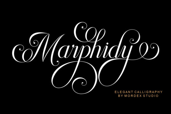 Marphidy Script: A Playful, Professional Script Handwritten Font