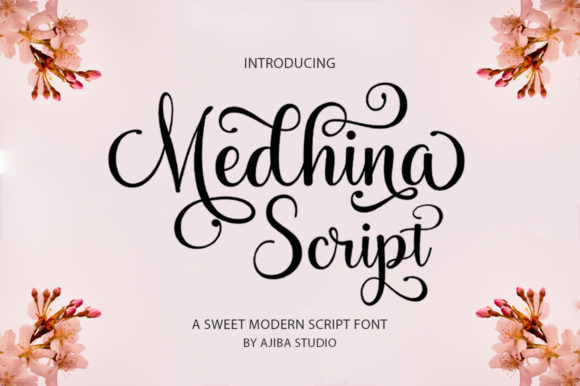 Medhina Script: A Timeless Handwritten Font for Small Business Branding
