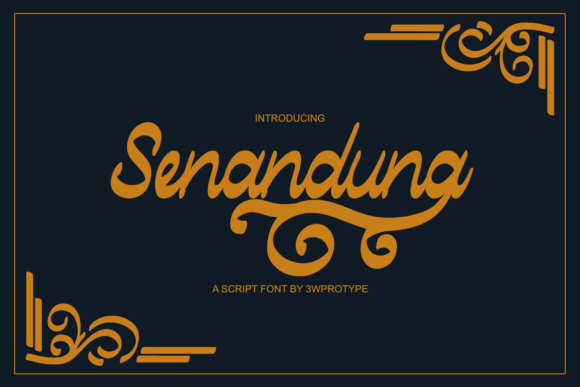 Senandung Script: A Handwritten Font That Feels Like Home