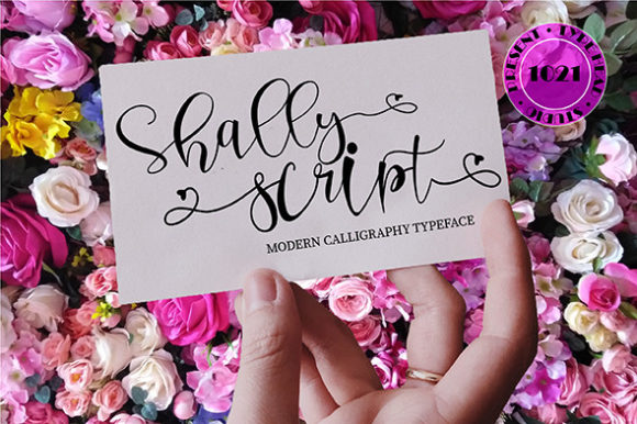 Shally Script: A Sophisticated & Bold Handwritten Font for Makers
