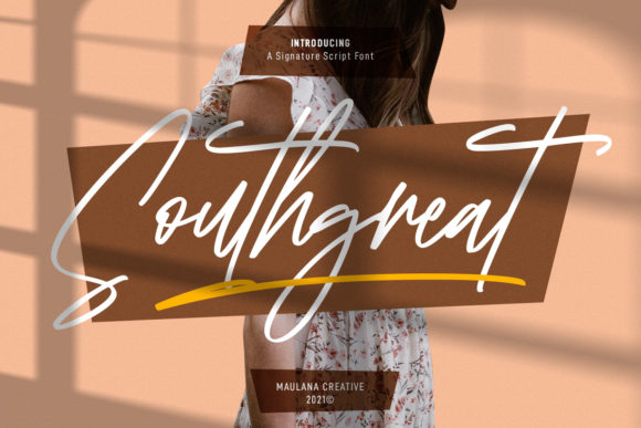 South Great Signature Script: A Premium Handwritten Font for Branding