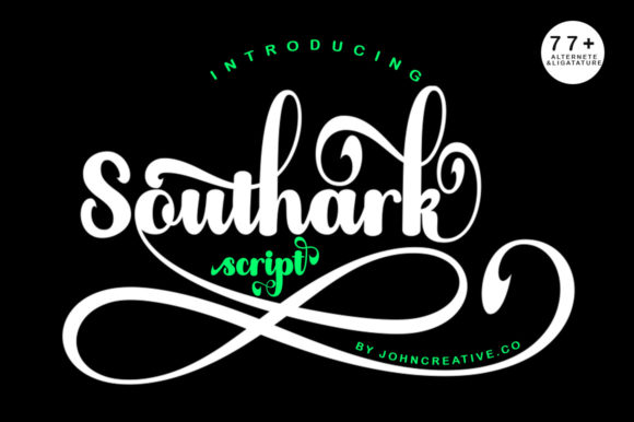 Southark Script Font for Elegant Small Business Branding