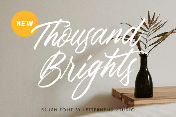 Thousand Brights Script: A Handwritten Font for Warm, Human Branding